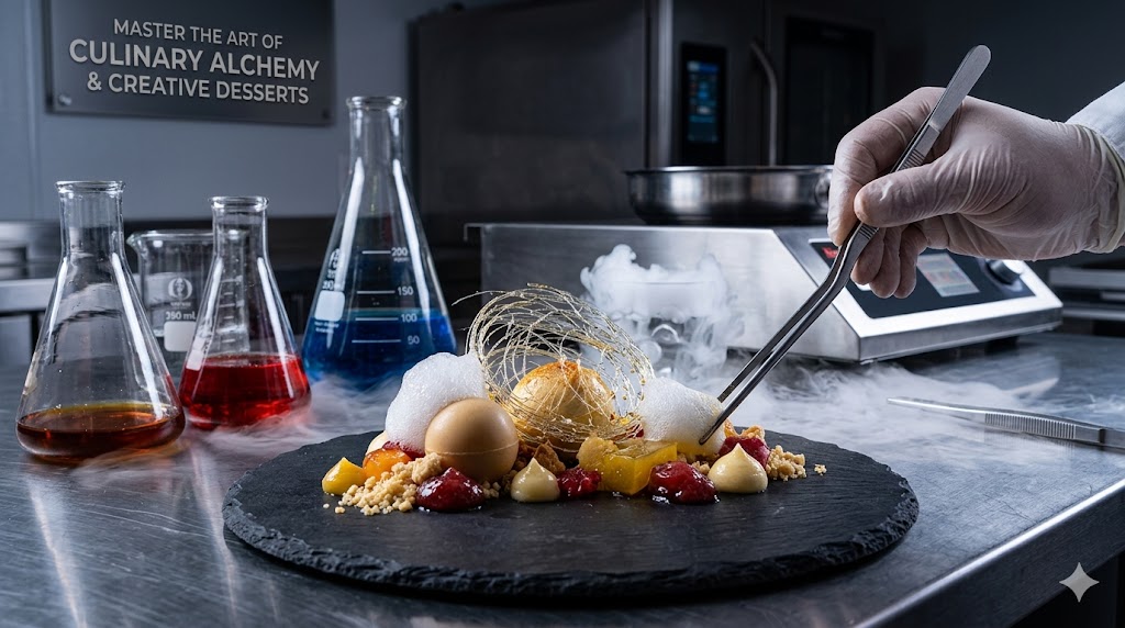 Featured dessert presentation from Culinary Alchemy Academy